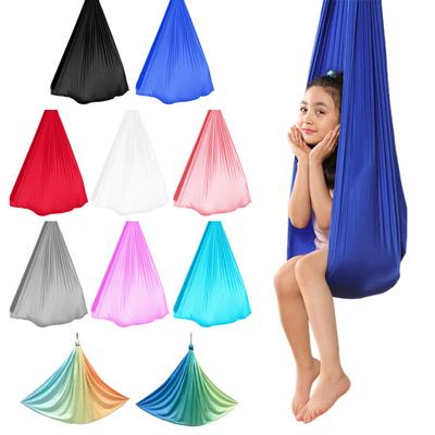 1 комплект терапевтических качелей для дома и улицы, подвесной гамак для йоги, кресло для занятий, для детей и взрослых, для людей с особыми потребностями, для сенсорных качелей