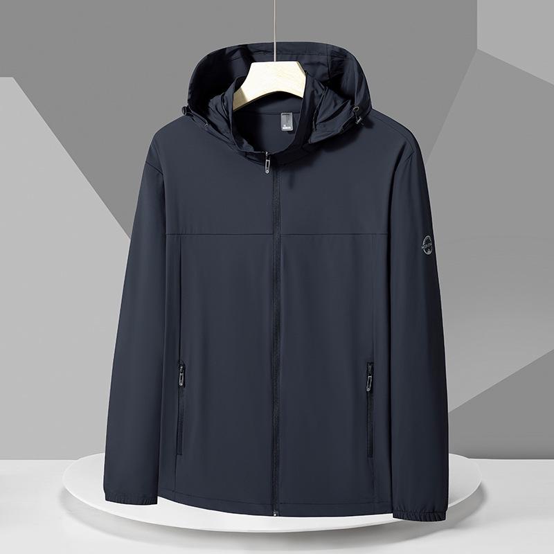 Летняя легкая куртка из ледяного шелка с защитой от УФ-лучей для мужчин и женщин