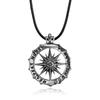 Fashionable Round Brand Necklace Korean Edition Fashion Trendy Men's Jewelry