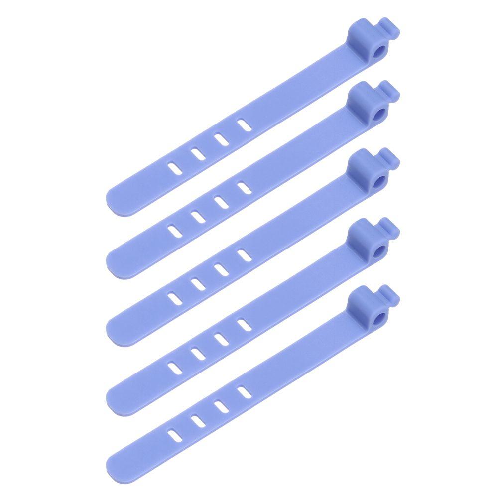 Headphones Storage Holder 4 Holes Cable Winder Cord Clip Earphone Cable Ptotector USB Wire Tie