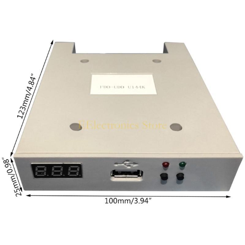 B03C 3.5In Floppy Drive FDD-UDD U144K 1.44MB USB SSD Floppy Drive Emulator 32Bit CPU