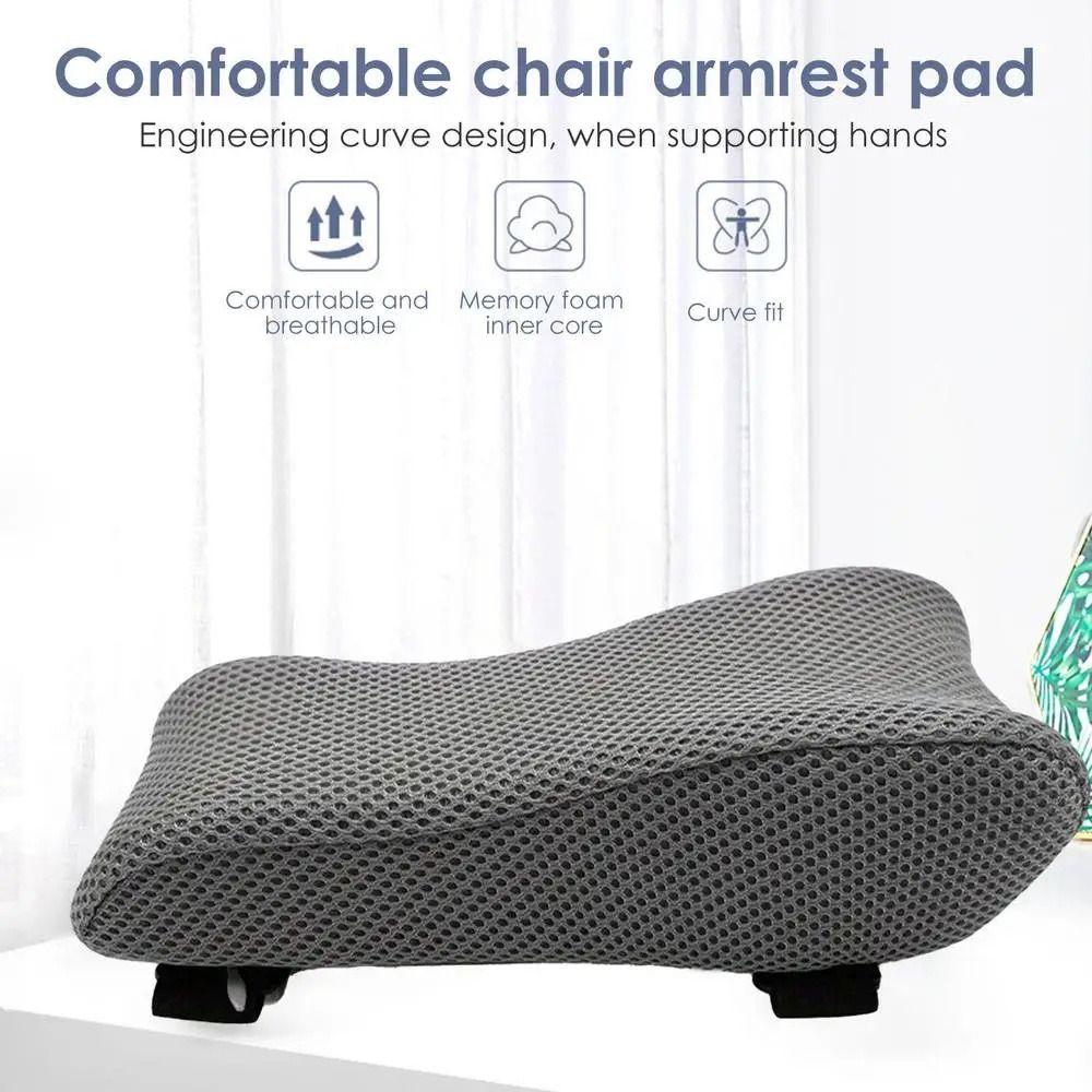Washable Chair Armrest Cushion Comfortable Support Arm Rest Cover  Computer Chairs