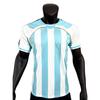 Vintage 2006 Argentina Home Soccer Jersey Short Sleeve Mens Football Shirt Bamboo Fiber Sport Wear