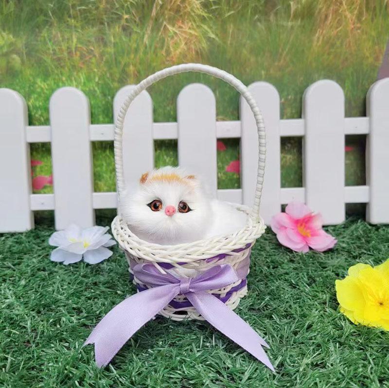 Мягкая лающая игрушка «Кот, кролик и щенок» — развивающая кукла-животное для детей