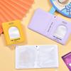 3-Inch Mini Photo Album Photocard Holder Photo Album Storage Book Binder Photo Card Holder Card Collect Book Picture Protector