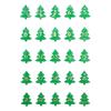 Epoxy Advent Tree Stickers 1.5 X 2 Cm 25 Pieces