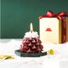 Festival Handmade Christmas Tree Scented Candle Ice Flower Candle Craft Candle Atmosphere Layout