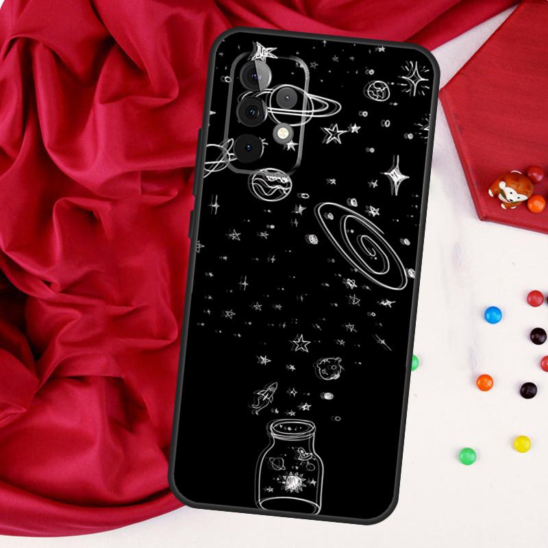 Эстетичный Космос Звезды Планета Для Samsung Galaxy A52 A32 A22 A54 A14 A16 A26 A36 A56 A55 A35 A05 A06 A15 A53 A33 A13 Чехол