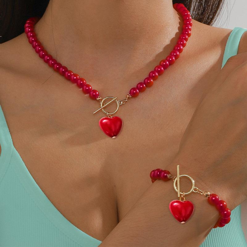 Модный комплект ювелирных изделий ожерелье браслет серьги для женщин дамы