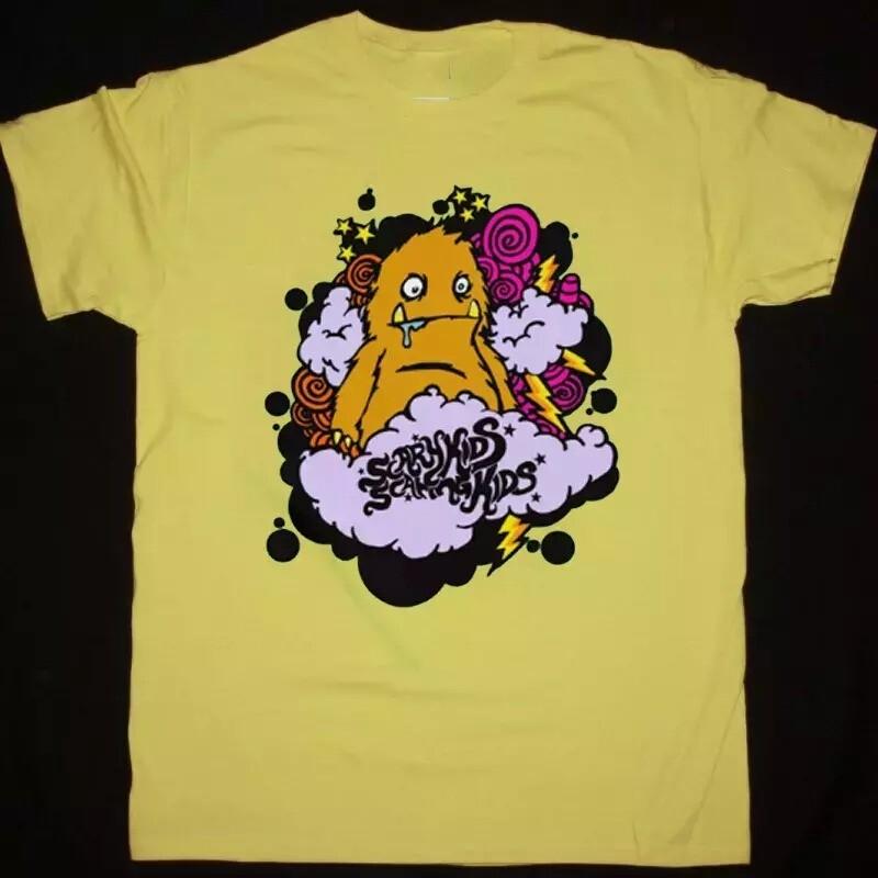 Scary Scaring Tour Band Gift For Fan S to 4XL Yellow T-shirt BL1499