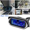 2 In 1 LCD Car Water Temp Gauge Temperature Sensor 10mm Meter Voltmeter Voltage Digital Horizontal 12v 24v