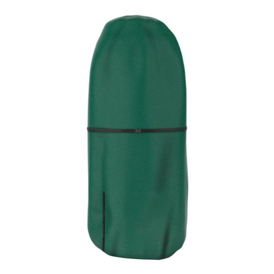 Upright Christmas Tree Cover Tear Resistant Xmas Tree Storage Cover with Drawstring Zippered Dustproof Storage Bag for 5Ft or 9Ft Standing Artificial