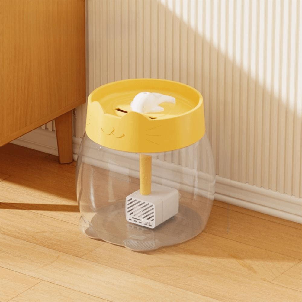 USB Electric Automatic Cat Water Dispenser Silent Operation Automatic Cat Drink Bowl Indoor Use