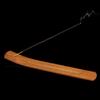 Natural Wooden Incense Stick Holder Ash Catcher Meditation Gift Ornament for Home Bedroom Church Decoration