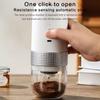 Adjustable Settings Electric Coffee Grinder Cordless Coffee Bean Grinding Tool  Spice
