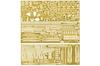 Aoshima Bunka Kyozai (AOSHIMA) 1/350 Scale Ironclad Detail Up Parts Takao Class Common Etching Set Plastic Model