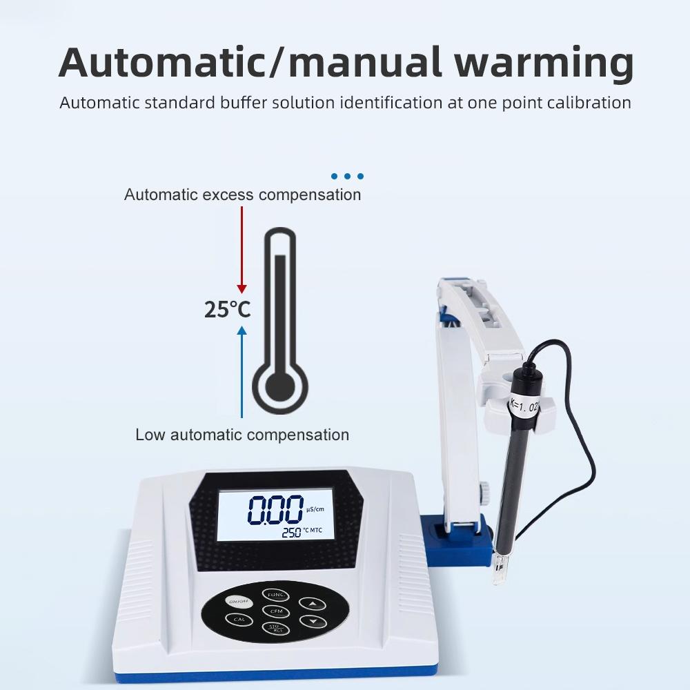 DDS-11C Desktop EC Meter Electrical Conductivity Monitor Industrial Water Treatment Conductivity Tester Water Quality Analyzer
