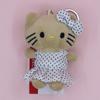 Плюшевая игрушка-брелок Sanrio Hello Kitty с мягким наполнителем из полипропиленового хлопка для подарка и коллекции