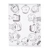 Nishikawa Snoopy Imabari Towel Blanket Single Washable Paffir Cotton Friends PEANUTS GANG Soft To the Touch Made In Japan White FR05100607 PN5601BD
