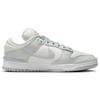 Nike Dunk Low Twist Светло-серебристые женские кроссовки Серые парусно-белые DZ2794-004