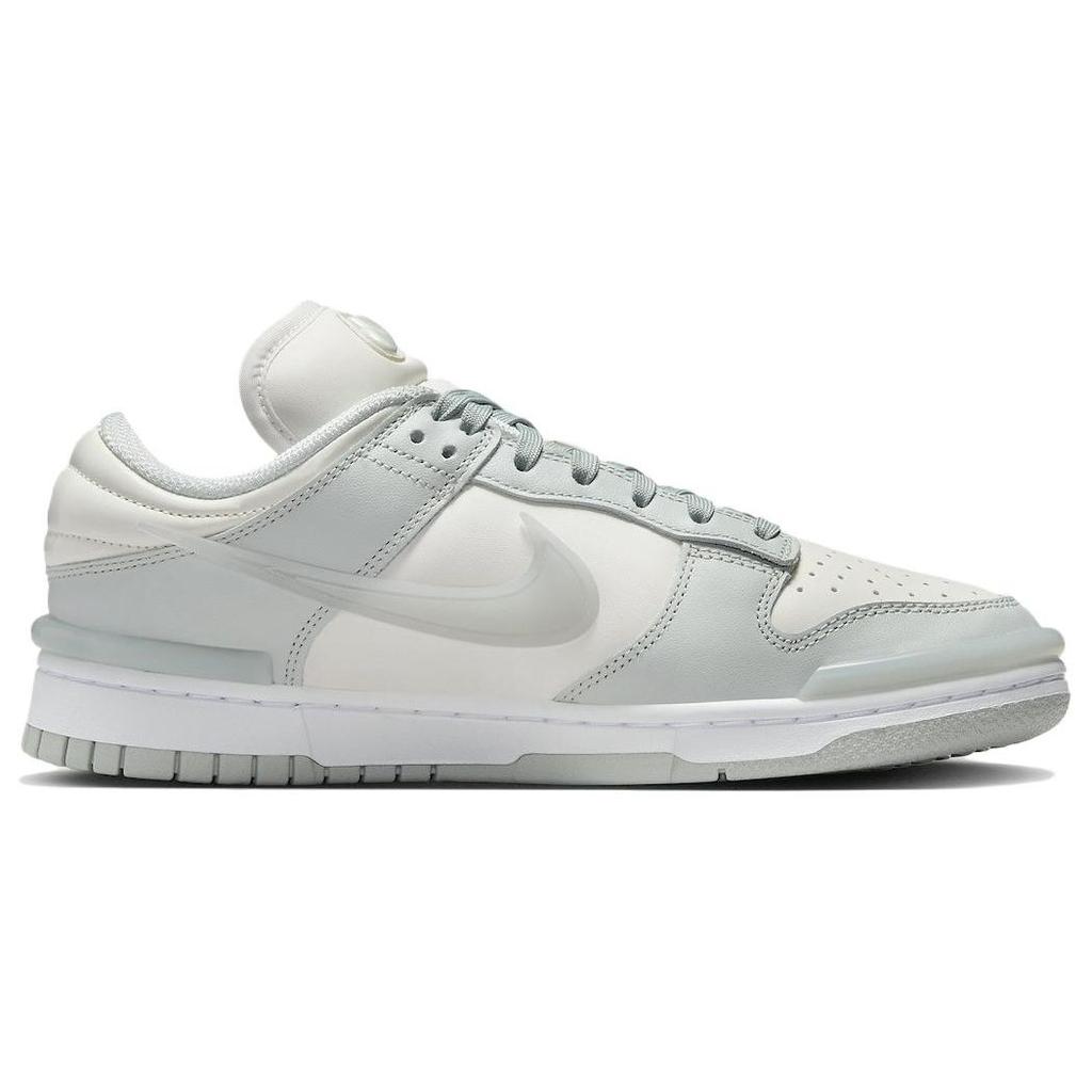 Nike Dunk Low Twist Светло-серебристые женские кроссовки Серые парусно-белые DZ2794-004