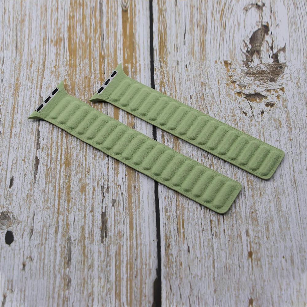 Новый ремешок FineWoven для Apple Watch Band 44 мм, 40 мм, 45 мм, 49 мм, 41 мм, оригинальный браслет с магнитной петлей iWatch Series 9 8 SE 7 Ultra 2