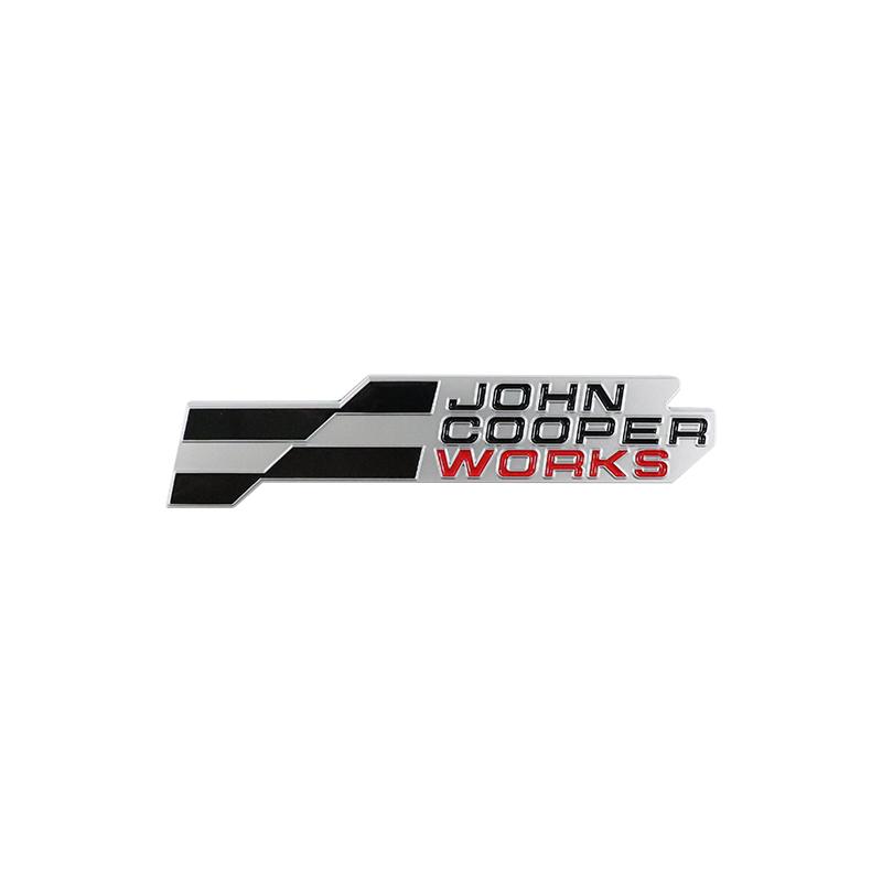 JOHN COOPER WORKS новая эмблема наклейки на автомобиль для BMW MINI JCW металлический рестайлинг логотип на задний багажник индивидуальность решетка кузова табличка с названием метка uq2