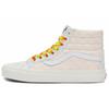 Sk8 38 Cream Marshmallow Fabric Leather Checkerboard Color Block High Top Skate Shoes Unisex Sneakers Pink Blue VN0A5KRIB37