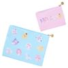 Sanrio Chiikawa Flat Pouch Set of featuring Sanrio and Zinc Ages 3 and 536725 2, Characters, Polyester, Cotton, Alloy, Up,