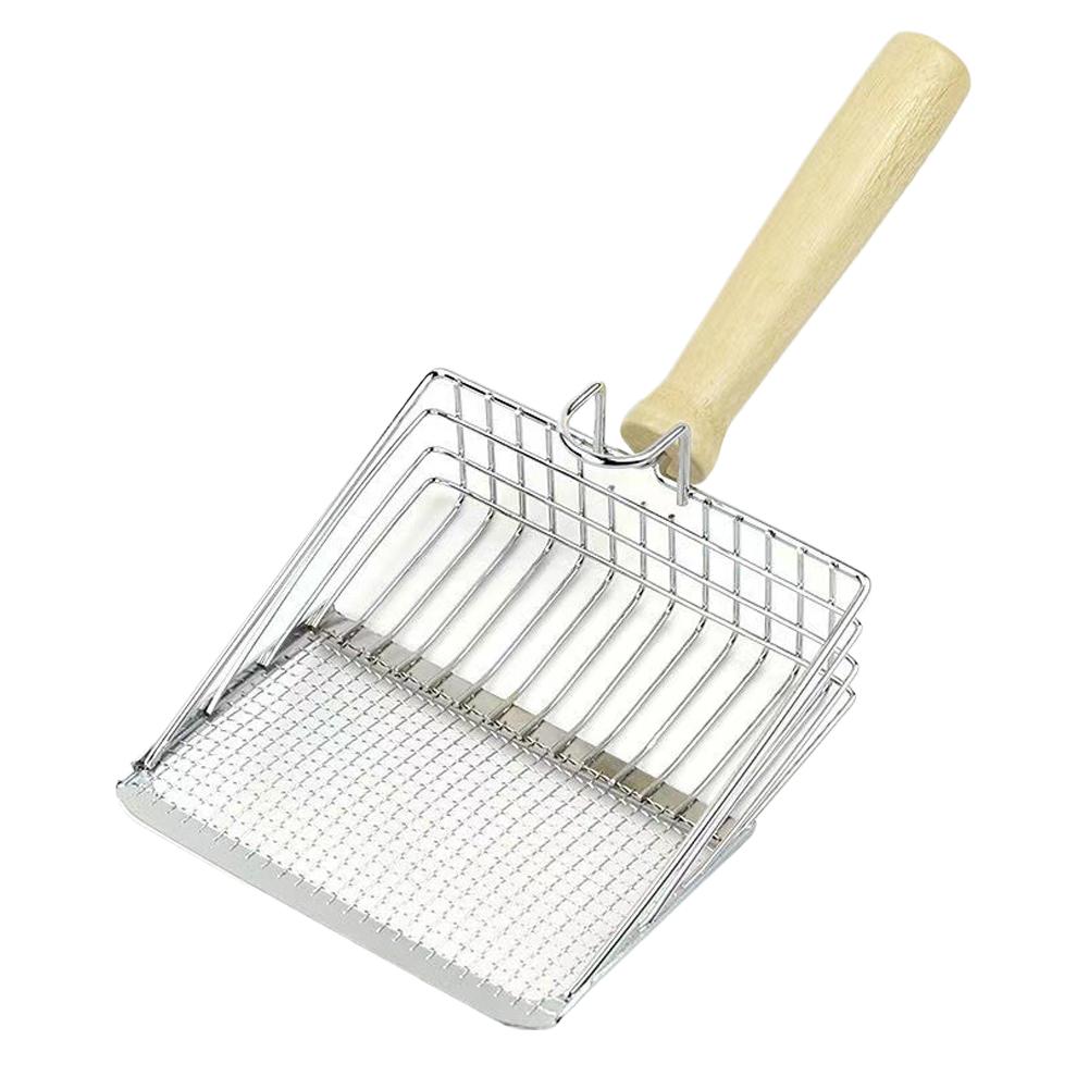 Metal Cat Litter Scoop Cat Sand Shovel Fine Pores Pet Toilet Tools Pets Supplies Poop Shovel Do O8V2