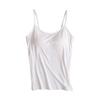 Women's Chest Cushion Camisole Without Underwire Cups One Body Wearing Base Underwear Yoga Sports T-shirt