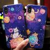 3D чехол с тиснением цветов для Samsung Galaxy S22 S21 S20 Ultra FE Plus A13 A33 A53 A73 M52 A52S A22S A22 A52 4G 5G Художественный чехол