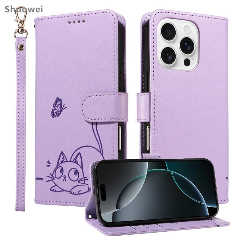 Чехол для OPPO A1 A3 A3X A5 Pro A5X A36 A40 A40M A60 A76 A80 A96 4G 5G Кошелек Кожаный Флип Чехол для Телефона Сумка с Ремешком на Запястье