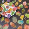 50Pcs/Set Vintage Colorful Leaves Gold Stamping PET Stickers DIY Waterproof Fashion Decals Journal Stickers