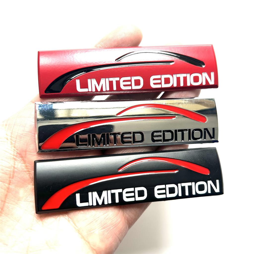 3D Metal Car Sticker Limited Edition Emblem Badge Decal JDM sticker For Toyota Hyundai Auto stickers