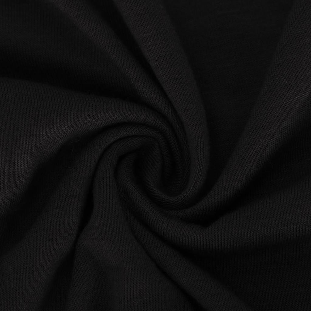 Женское повседневное свободное платье с длинным рукавом и круглым вырезом, однотонное, с карманами