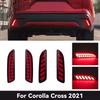 Светодиодный фонарь заднего бампера для Toyota Corolla Cross/RAV4 - Поворотник, Противотуманная фара и Динамический предупреждающий сигнал