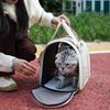 Large Capacity Pet Carrier Backpack Ventilated Cat Outing Crossbody Bag  Vet Visit