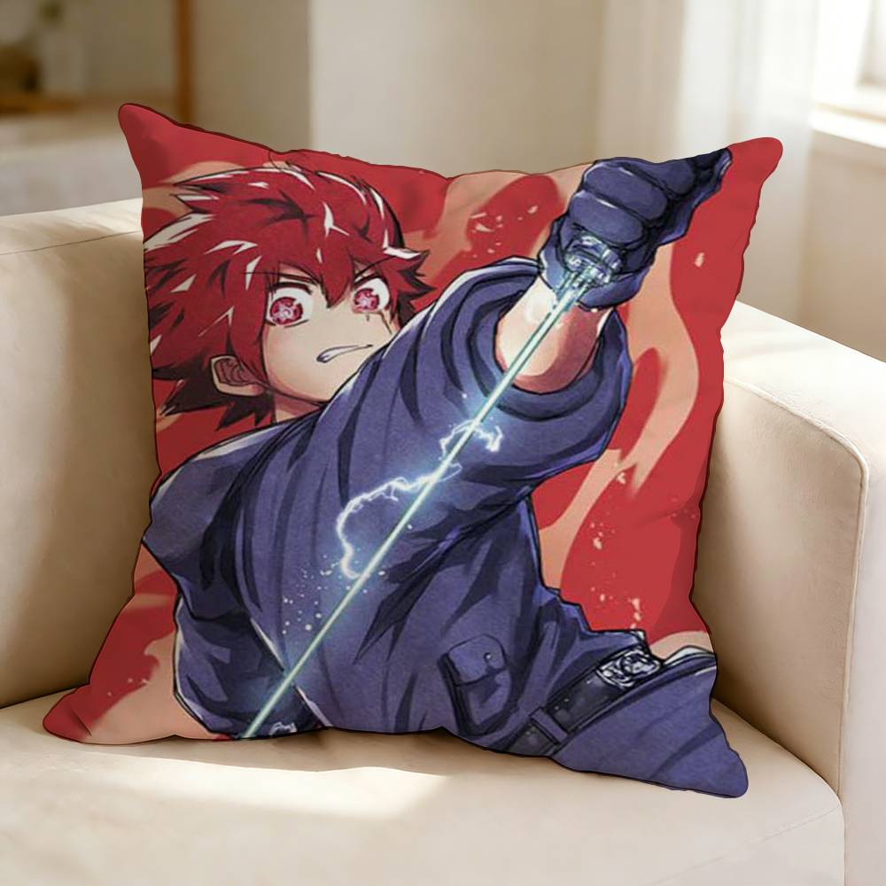 Comedy Anime M-Mission Y-Yozakura Family Square Double-Sided printed Pillow Case Bedroom Bedside Pillow Sofa Cushion Cover