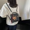 Design Sense Niche Bag Ladies 2025 Casual Backpack Handbag Retro Going Out Backpack