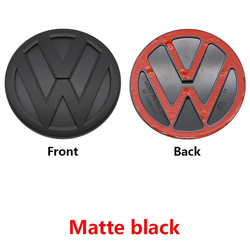 Valve Stems Caps For Volkswagen Touareg 2011-2015 Rear Emblem Trunk Badge Logo Rear Tailgate Decal Sticker Compatible With VW To zd5