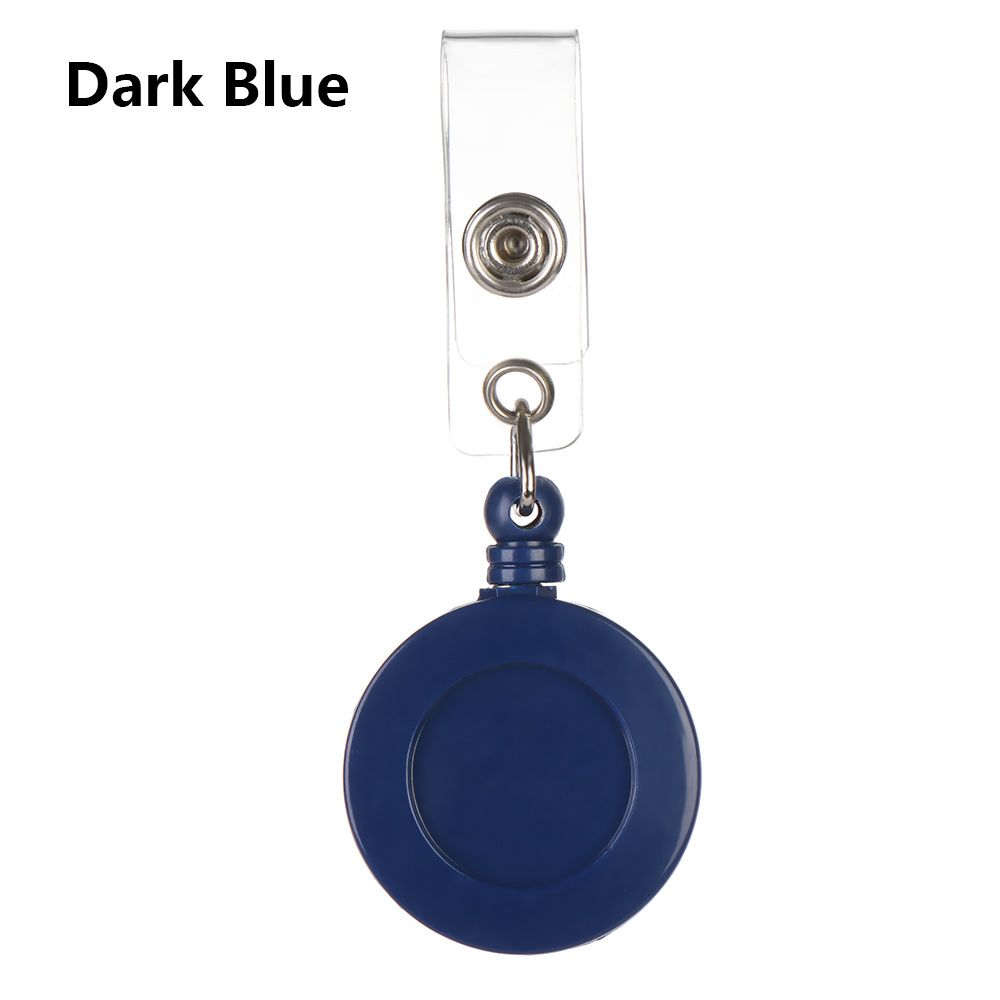 1pc High Quality Retractable Anti-Lost Clip Key Ring Lanyards Badge Holder Nurse ID Name Card