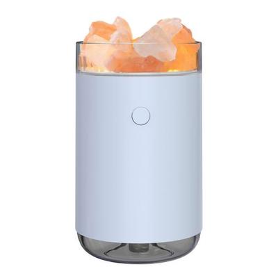 Увлажнитель воздуха Crystal Salt Stone с цветным светом и 260 мл, портативный тихий увлажнитель воздуха с USB-портом и эфирным маслом