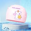 Новая детская мультяшная шапочка для плавания Милый дельфин Водонепроницаемая Защита ушей Шапочки для плавания Детские Горячий источник Оборудование для плавания