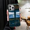 Aviation Aeroplane Pilot Cockpit Soft Phone Case for iPhone 15 16 17 Pro Max 17Air 16E 14 Plus 13 12 Mini Shockproof Cover Back