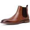 Деловые Челси с боковыми резинками Чукка Кожа Натуральная Платье [Foxsense] Ботинки, Обувь, Ботинки, Деловые, Ботинки, Мужские ботинки, Обувь, Кожа, Обувь, Формальные,