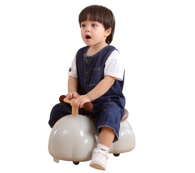 AIJYU TOYS Машинка Peanuts, каталка из АБС-пластика для детей (только кузов автомобиля, небесно-серый)