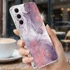 Акварельный мраморный чехол для Samsung Galaxy A57 A37 A27 A17 A56 A36 A26 A16 A55 A54 5G S21 FE S22 S23 S24 S25 Plus S26 Ultra Прозрачный мягкий чехол