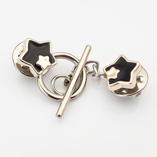 5 шт. Пуговицы-цепочки, застежки для кардигана, не требующие шитья, съемные декоративные пуговицы для свитеров, кардиганов, шалей