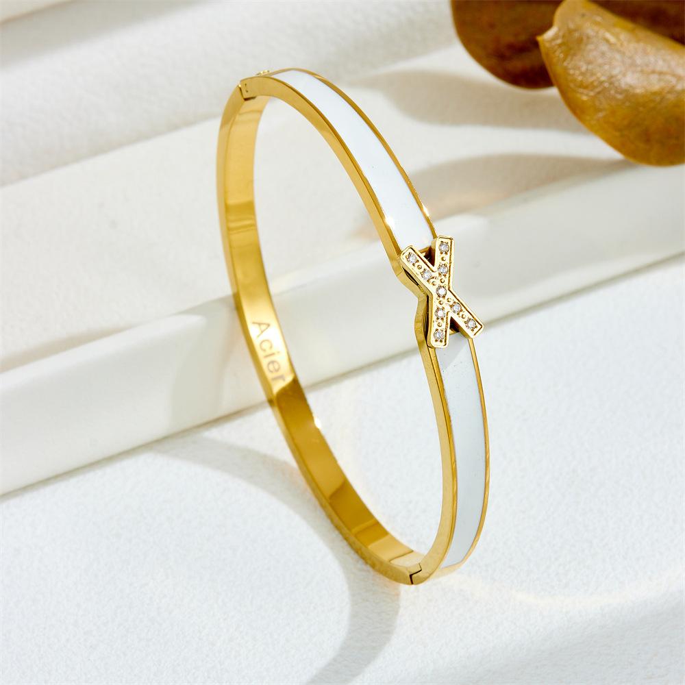 Bracelet Concentric Lock Fashion Women's Light Luxury Jewelry High-end Sense Niche Lock Element Design